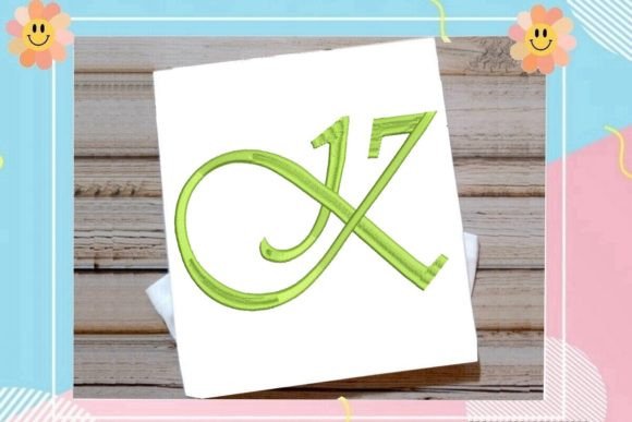 Beautiful Monogram K Letter: Craft Fair Review