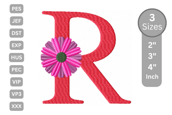 Blossom Alphabet Letter - R: A Charming Addition