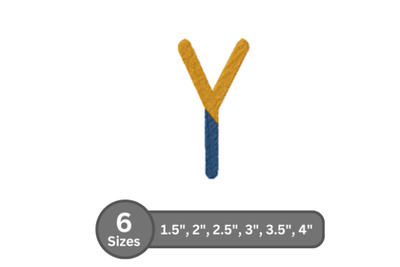Chalk Split Alphabet -Y: A Designer’s Stitch Test
