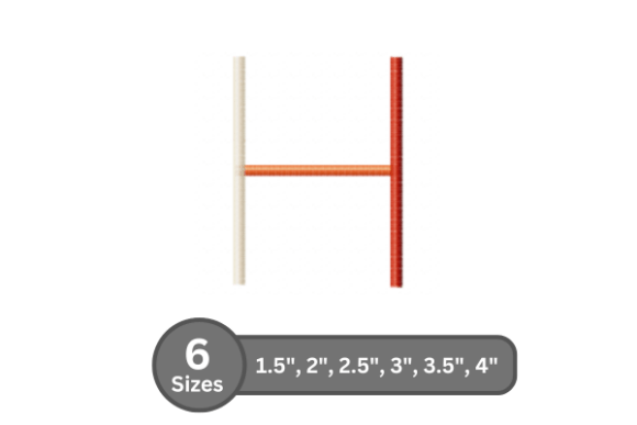 Color Bar Alphabet -H: Sweatshirt Design Review