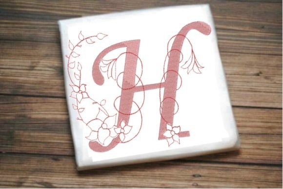 H Letter Vine Monogram Flower: Seasonal Design Review