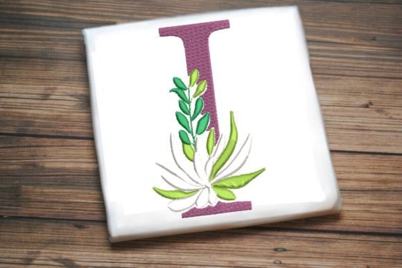 I Letter Greenery Monogram: Boutique Apparel Review
