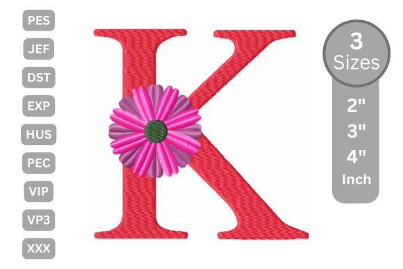 Review: Blossom Alphabet Letter - K