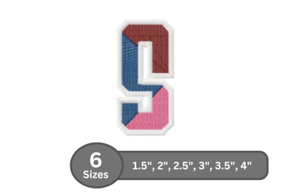 Street Varsity Alphabet -S: A Stylish Monogram Choice