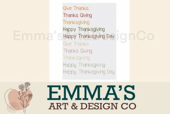 Thanksgiving Cross Stitch Pattern: Seller Review