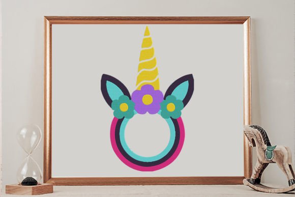 Unicorn Head Monogram Frame: A Designer’s Review